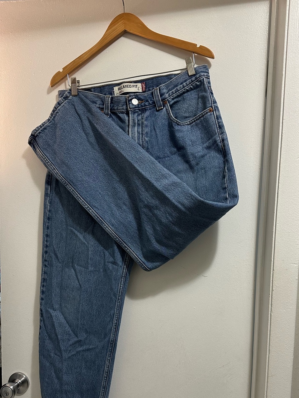 Levi's Light Blue Relaxed Fit Denim 550’s Jeans